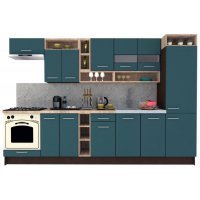 Bucatarie COSSY NEW 310 B2 Wenge / Decor 0244